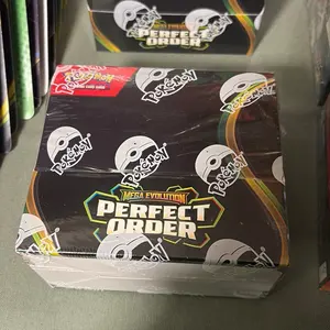 Pokémon Perfect Order Booster Box Mega Evolution Trading Card Game Collectible