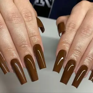 DND DC Spice Brown 53 Gel and Lacquer Duo nail care nail art