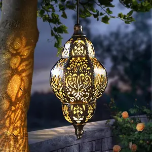 Solar Powered Hanging Light, Outdoor Garden Decoration, Decorative Waterproof Solar Light, Outdoor Decorative Patio Porch Backyard Decoration