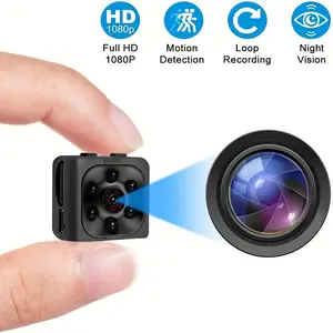 1080P HD Camera With Audio And Video Recording, Night Vision, Motion Detective - No Wi-Fi Need