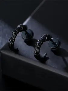 Eagle Claw Design Earrings, Stainless Steel Jewelry for Party, Daily Clothing Decor, Trendy All-match & Exquisite Jewelry for Birthday Gift, Stud Earrings