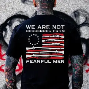 WE ARE NOT DESCENDED FROM fearful men SHIRT WE ARE NOT DESCENDED FROM fearful men SHIRT