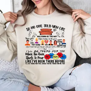 Friends Shirt I’Ll Be There For You, Classic Tv Show Quote T Shirt, 90s Sitcom Graphic Tee, Funny Friendship Unisex Top, Unisex Sweater Pullover Tee