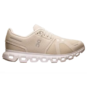 On Cloud 6 Women Pearl | White