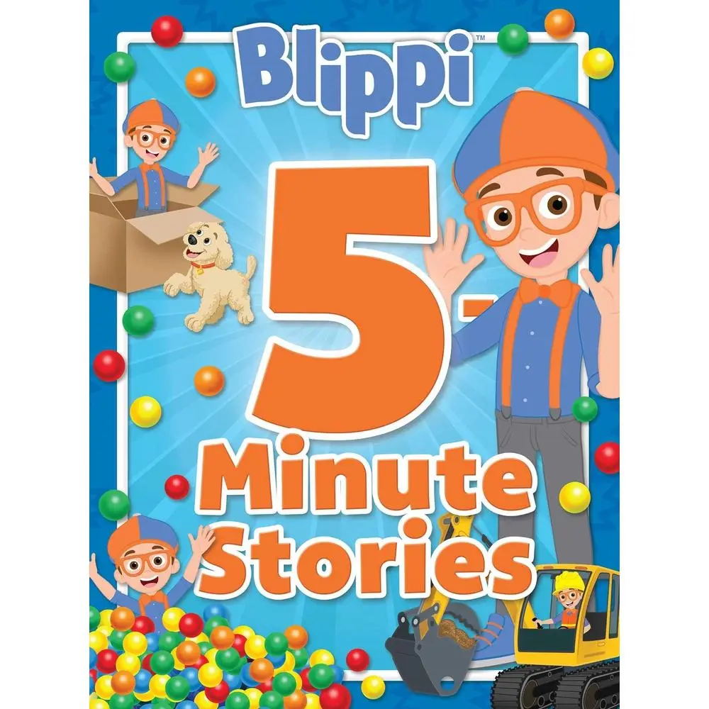USED Book - Blippi: 5-Minute Stories by Easton, Marilyn (Hardcover) - english