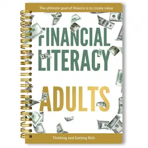 Financial Planning Handbook (with Budget Workbook), Spiral Bound Planner, Investment Tracking and Cash Flow Forecasting, Cover Suitable for Wealth Management, Fund Management Includes Budget Sheets and Forecasting Features Planner Notebook