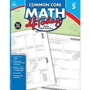 Carson Dellosa | Common Core Math 4 Today Workbook | 5th Grade, 96pgs (Common Core 4 Today) Common Core 4 Today Edition