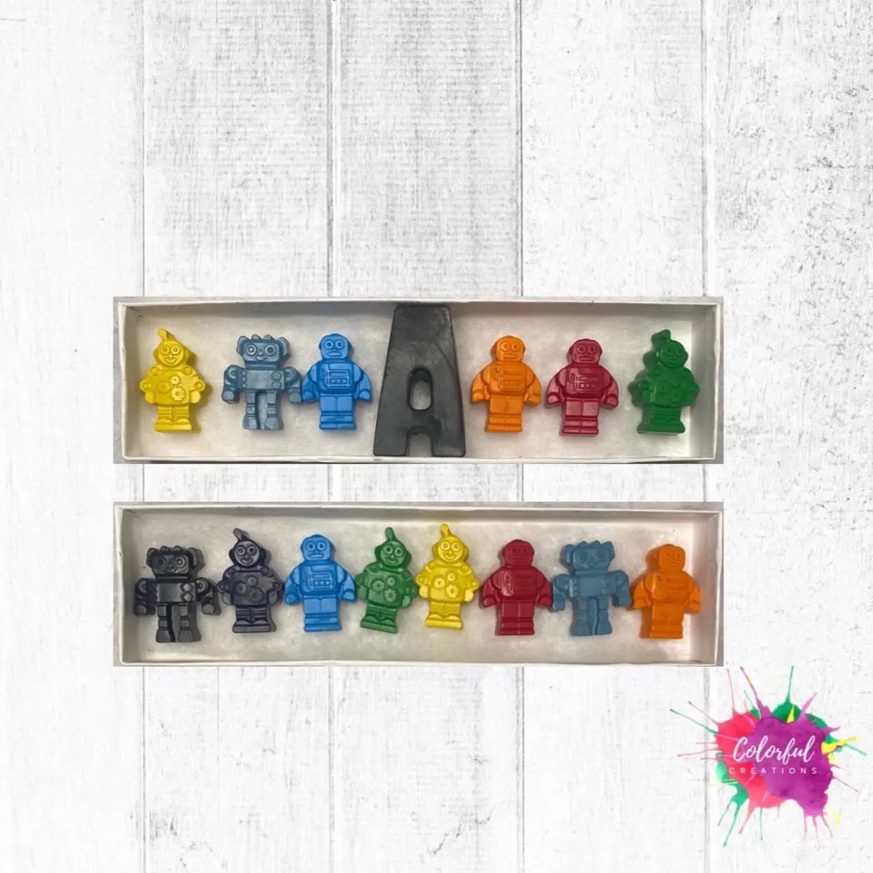 Robot crayons
