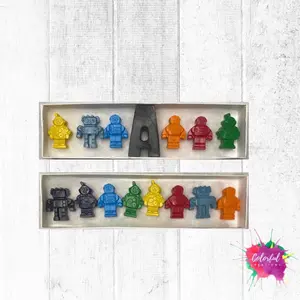 Robot crayons