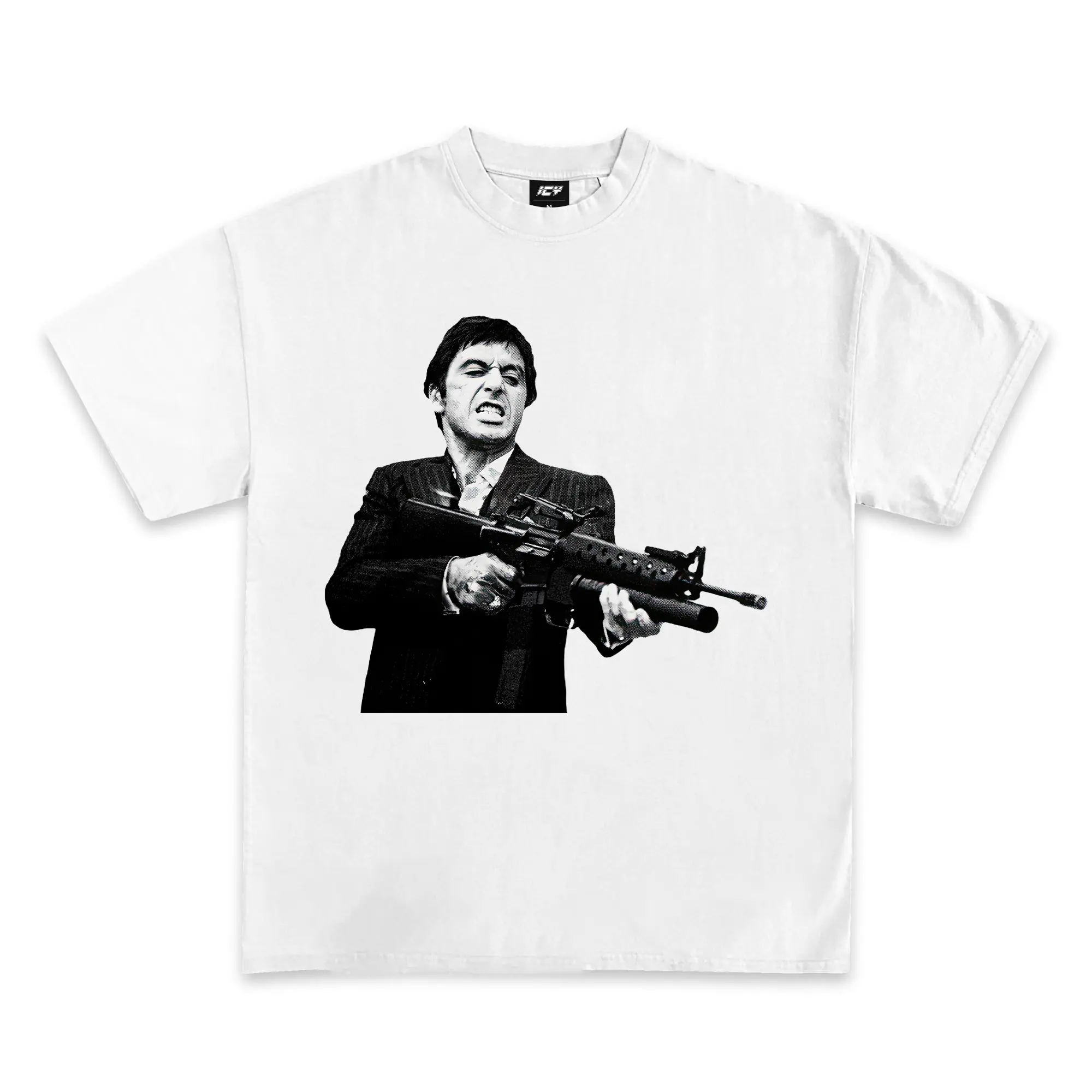 [SALE OFF 25%] Vintage Scarface Tony Montana Icy Exclusive T-Shirt, Funny Shirts, Trendy Tee, Unisex T-Shirt, Gift Shirts For Fans