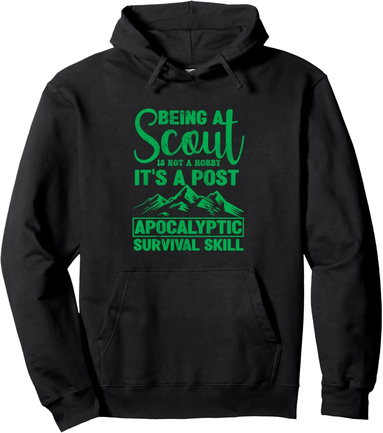 Funny Scouting Design For Men Women Scouts Camping Scout Pullover Hoodie 3