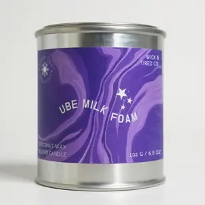 Ube Milk Foam