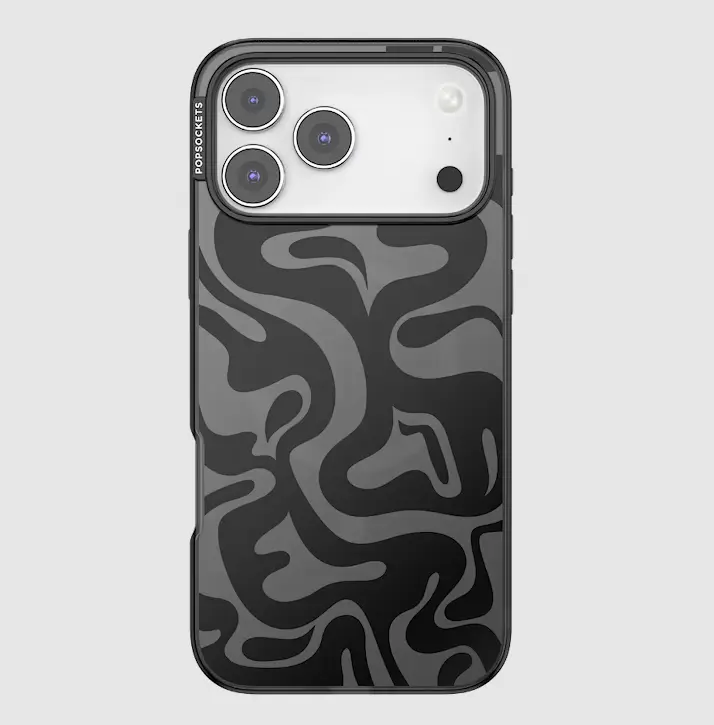 PopSockets Swirl Smoke MagSafe Protective Case for iPhone 17 Pro Max - Cellphone Protector, Tech Accessory, Accessories