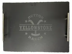 CHRISTINA`S CLOSET LLC CUSTOM ENGRAVED SLATE CUTTING BOARD