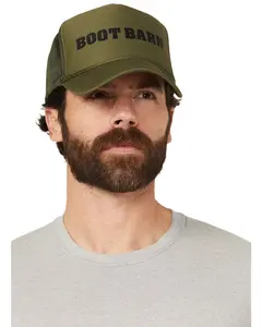 Boot Barn Unisex Logo Ball Cap - Bbaho24bc1-Olv Boot Barn Unisex Logo Ball Cap - Bbaho24bc1-Olv