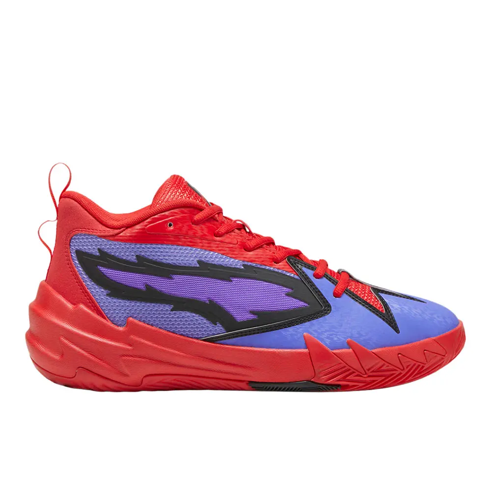 PUMA Mens Scoot Zeros Pred Basketball Sneakers Shoes - Purple, Red