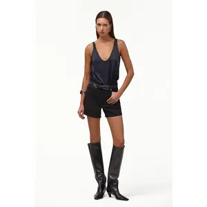 The Perfect Denim Short (Black)