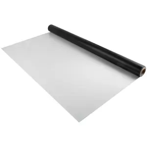 VEVOR Dance Floor, 6.6x23ft Dance Floor Roll, 0.06in Thick PVC Vinyl Dance Floor, Black/White Reversible Portable Dance Floor, Non-Slip Dance Flooring, Ballet Dance Floor for Jazz, Pop, Lyrical Style