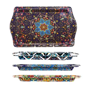 Decorative Tray,  Gift, Lightweight,  Tin