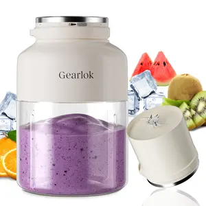 Small portable juicer, wireless, multi-functional juice cup, ice crusher, large capacity, household juicer cup.