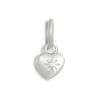 Silver, Heart of Gold Charm