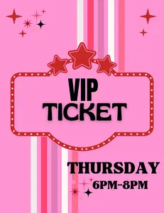 VIP Warehouse Sale Ticket
