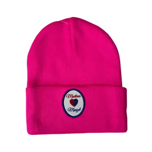Montana Manzel Unisex Cuffed Knit Beanie - Neon Collection (Pink, Green, Yellow)