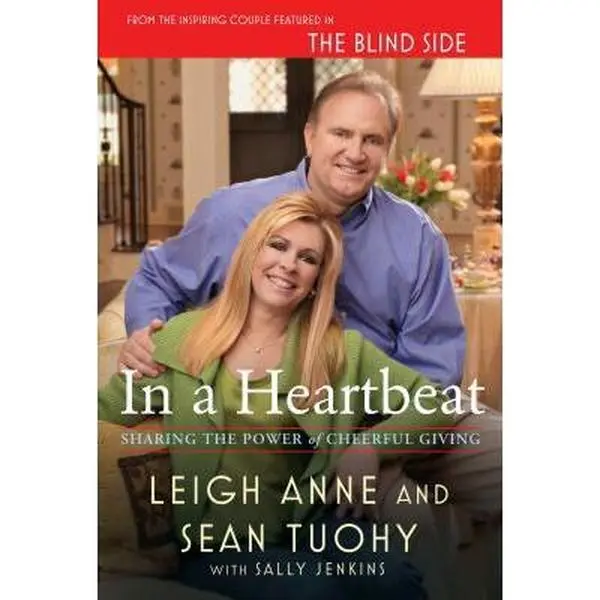 USED Book - In a Heartbeat: Sharing the Power of Cheerful Giving by Leigh Anne Tuohy (Hardcover) - english