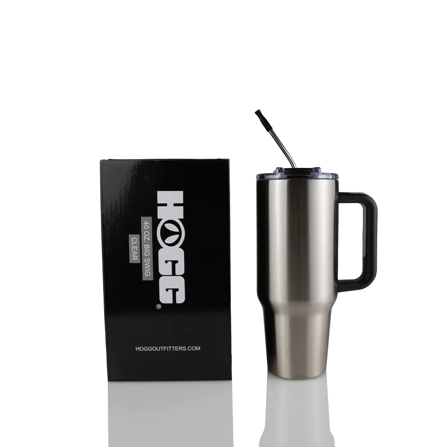 40oz Sublimatable Clear Big Swig Tumbler