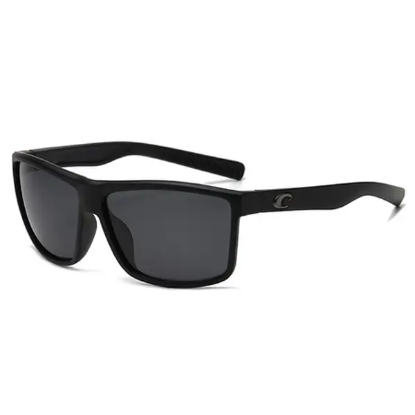 Costa Del Mar Tuna Alley 580P Polarized Sunglasses Matte Black Frame Grey Mirror Lens for Fishing Boating Driving Cycling Running Outdoor