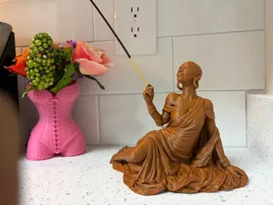 Bald Queen of Resilience Home Decor incense holder