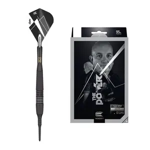 TARGET Darts Phil Taylor Power 9-Five Gen 8 95% Tungsten Soft Tip Darts, 18G/20G | Soft Tip Dart Set, Pixel Tip Electronic Soft Tip Darts Set, Professional Darts Set