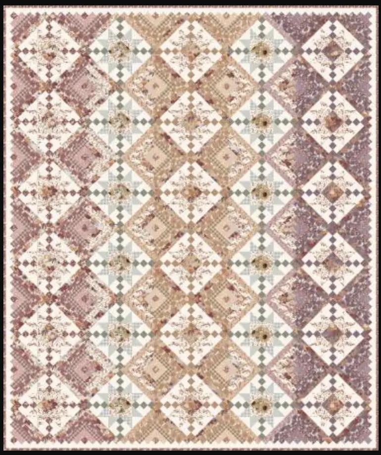 Laura's Log Cabin Quilt Boxed Kit