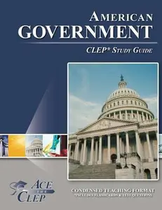 USED-CLEP American Government Test Study Guide by Ace The CLEP (Paperback)