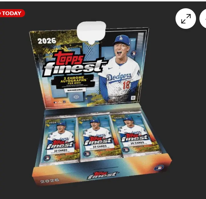 2026 Topps Finest Baseball Hobby Box 2026 Topps Finest Baseball Hobby Box