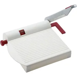 Adjustable Cheese Slicer with Board & Stainless Steel  ,  Cheese  with  Thickness Control, Multipurpose  & Cheese Slicer, Effortless Slicing, White