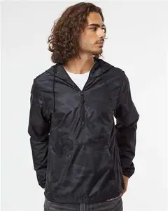 Independent Trading Co. EXP54LWP Lightweight Quarter-Zip Windbreaker Pullover Jacket