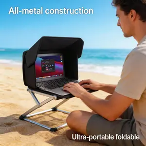 16 Inch Laptop Sun Hood Bag, 2-in-1 Portable Laptop Carrying Case with Sunshade for Anti-Glare Privacy Protection, Waterproof Laptop Sleeve for Remote Workers Travel Outdoor 2026 Upgraded