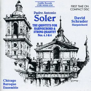 David Schrader - Quintets for Harpsichord & Strings 4 5 & 6  [COMPACT DISC - CD]