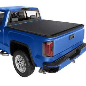 GARVEE Discover the Durable GARVEE Quad Fold Soft Tonneau Covers for 2019-2023 Silverado Models, Available in 5.8ft and 6.6ft Sizes, Perfect for Enhancing Your Truck Bed with Style and Functionality.