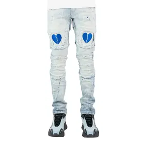 Broken Heart Jeans - Lt Wash