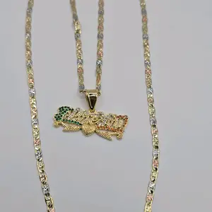 I LOVE your fashion necklace, gold-plated new style, beautiful chain , color tones