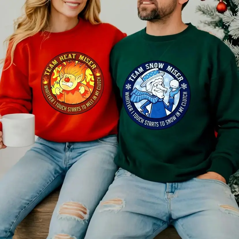 Im Too Much Miser Brothers Shirt, Christmas Movie Sweatshirt, Team Heating and Team Cooling Shirt