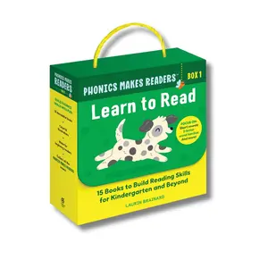 Phonics Makes Readers: Learn to Read Box 1– 15 Decodable Books to Learn to Read (Ages 3–6)