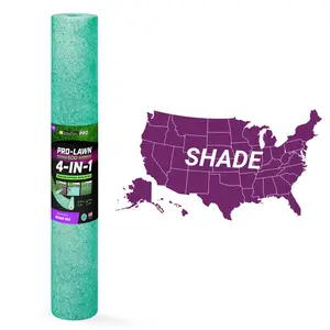 GrowTrax Shade Mix Fine Fescue Lawn Seed Roll – Fast Growth, No Wash Away, Self-Repairing