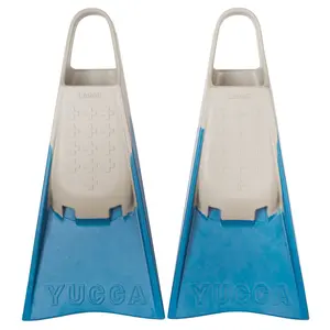 Yucca Ark Royal Long Blade Fins - Ultra Soft Flex - Powerful, Durable, Ergonomic, for bodysurfing, lifeguarding, shorebreak - Premium Malaysian Rubber