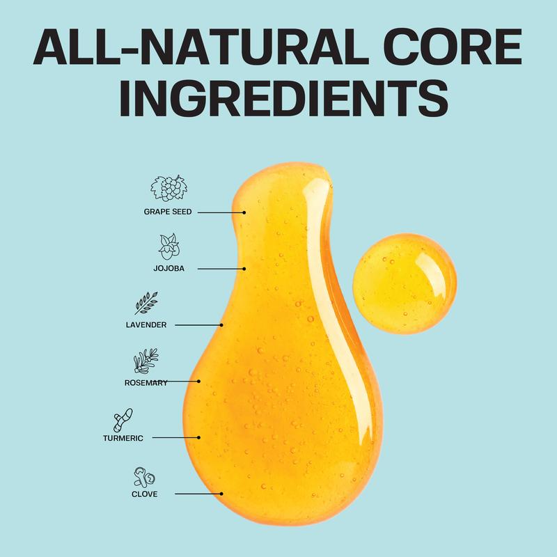 Base Laboratories Piercing Bump Solution - Soothing Essential Oil for Piercing Bumps Keloids & Scars - 15ml Gentle Blend with Rosemary Tea Tree for Nose Ears Body Piercings