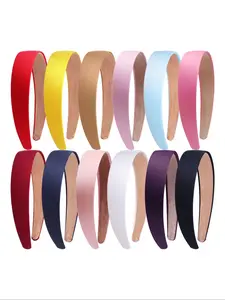 Solid Color Hair Hoop, Elegant Wide Band Hair Hoop for Women & Girls, Fashion Hair Accessories for Party, Daily Clothing Decor