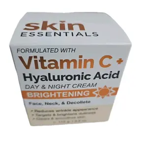 vitamin C +hyaluronic Acid day& Night facial cream brightening ,face, neck &Decillete. Moisturizers Skincare Skin Repair