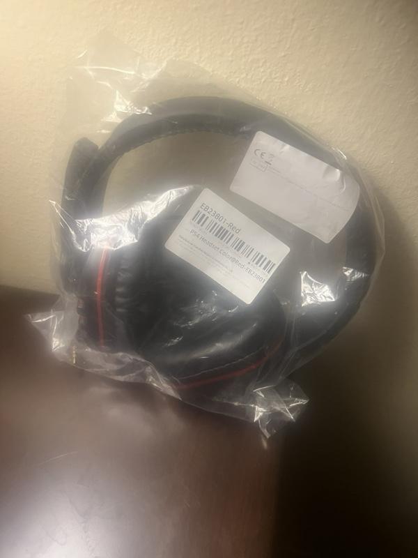 PS4 headset color red
